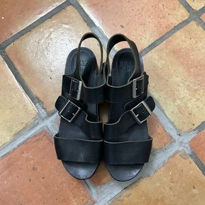 BRYR Jesse Stack all black size 11